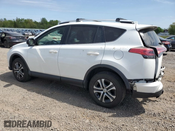 2018 Toyota RAV4 LE with VIN JTMBFREV4JJ720011, listed as a Copart auction lot 54916955 with 135,717 mi miles and Salvage Title. Bid and sale history available at carsss.com. Image 2.