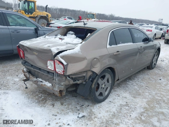 2008 Chevrolet Malibu LS w/1LS with VIN 1G1ZG57B18F207733, listed as a IAAI auction lot 41584978 with 159,166 mi miles. Bid and sale history available at carsss.com. Image 4.