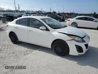 2011 Mazda 3 i Sport with VIN JM1BL1UF4B1381403, listed as a Copart auction lot 54313505 with 171,667 mi miles and Salvage Title. Bid and sale history available at DreamBid. Image 4.