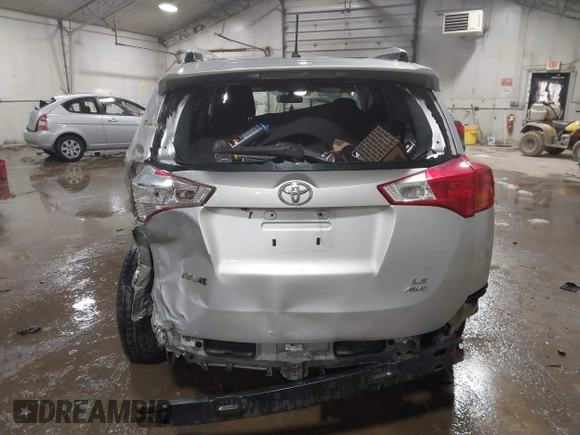 2015 Toyota RAV4 LE with VIN JTMBFREV4FJ037488, listed as a IAAI auction lot 41524052 with 155,544 mi miles and . Bid and sale history available at carsss.com. Image 16.
