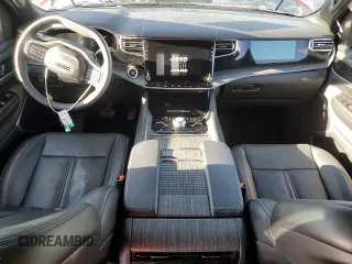 2023 Jeep Wagoneer Series II Carbide with VIN 1C4SJVBP3PS526909, listed as a Copart auction lot 74382694 with 21,949 mi miles and Salvage title. Bid and sale history available at DreamBid. Image 8.