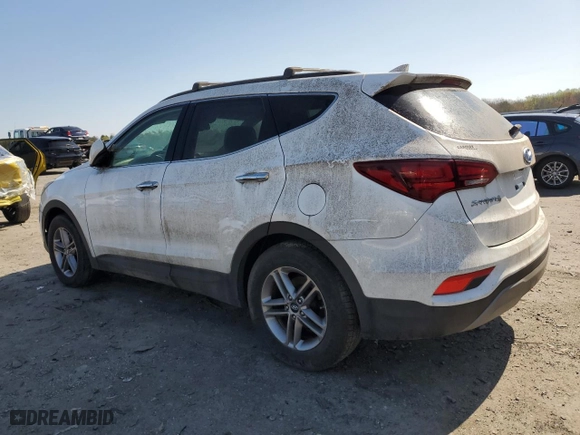2017 Hyundai Santa Fe Sport 2.4L with VIN 5NMZUDLB6HH034343, listed as a Copart auction lot 51452865 with NaN miles and Clean Title. Bid and sale history available at carsss.com. Image 2.