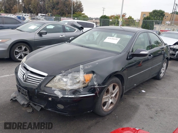 2006 Acura RL with VIN JH4KB16576C009814, listed as a IAAI auction lot 42120531 with 174,284 mi miles and . Bid and sale history available at DreamBid. Image 2.