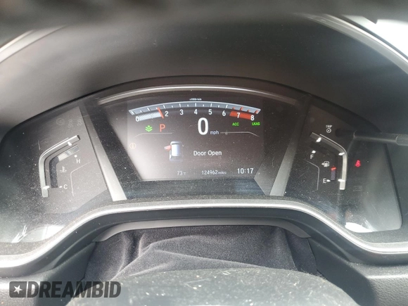 2018 Honda CR-V Touring with VIN 2HKRW2H91JH688325, listed as a Copart auction lot 63619555 with 124,962 mi miles and Salvage title. Bid and sale history available at DreamBid. Image 9.