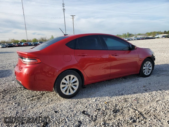 2014 Dodge Dart SXT with VIN 1C3CDFBB7ED913314, listed as a Copart auction lot 53950245 with 143,051 mi miles and Salvage Title. Bid and sale history available at carsss.com. Image 3.