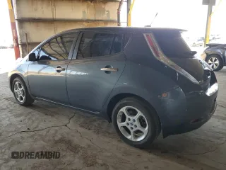 2013 Nissan LEAF S with VIN 1N4AZ0CP5DC420625, listed as a Copart auction lot 53543295 with 105,201 mi miles and Clean Title. Bid and sale history available at carsss.com. Image 2.