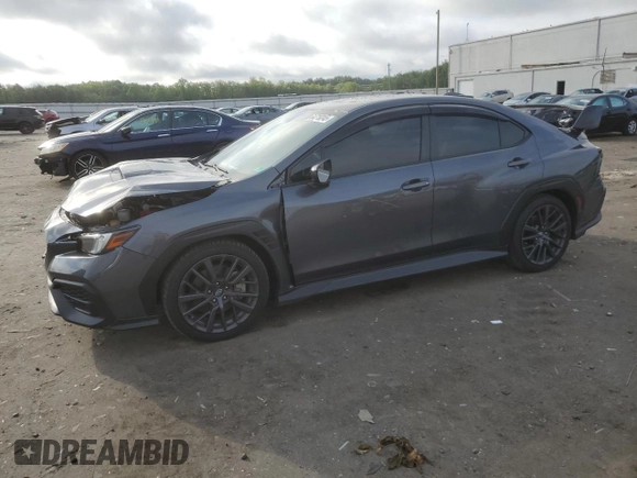 2023 Subaru WRX Premium z VIN JF1VBAF63P9807335, wystawiony jako Copart lot #64719245 z przebiegiem 8 663 mil mil oraz Szkoda całkowita • Salvage title. Historia ofert i sprzedaży dostępna na DreamBid. Obrazek 1.