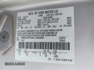 2020 Ford Transit Connect XLT с VIN NM0LS7F26L1480663, выставлен на аукционе IAAI как лот 41842604 с пробегом 105 011 миль миль и . История ставок и продаж доступна на DreamBid. Изображение 9.