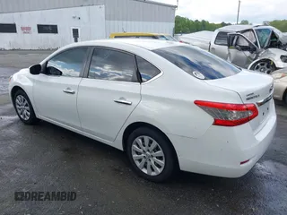 2015 Nissan Sentra SV with VIN 3N1AB7AP5FY280650, listed as a IAAI auction lot 41967805 with 154,175 mi miles and . Bid and sale history available at DreamBid. Image 3.