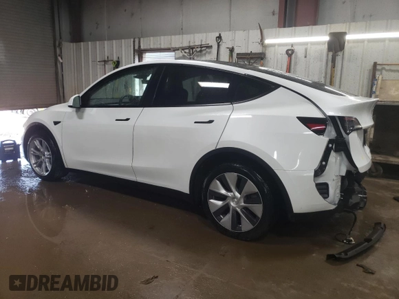 2023 Tesla Model Y Long Range with VIN 7SAYGDEE6PF806434, listed as a Copart auction lot 51455035 with Not Provided miles and Salvage Title. Bid and sale history available at DreamBid. Image 2.