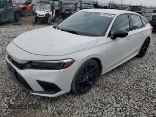 2024 Honda Civic Sedan Sport with VIN 2HGFE2F58RH519463, listed as a Copart auction lot 50948945 with 6,964 mi miles and Salvage Title. Bid and sale history available at carsss.com. Image 1.