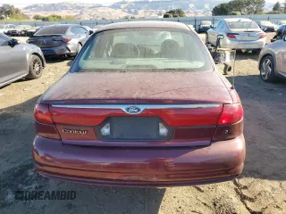 1998 Ford Contour SE z VIN 1FAFP6639WK279655, wystawiony jako Copart lot #77660774 z przebiegiem 89 161 mil mil oraz Szkoda całkowita • Salvage title. Historia ofert i sprzedaży dostępna na DreamBid. Obrazek 6.