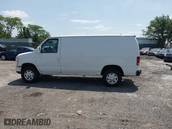 2014 Ford Econoline Cargo Commercial with VIN 1FTNE2EWXEDA81007, listed as a IAAI auction lot 42693549 with 117,457 mi miles and . Bid and sale history available at DreamBid. Image 14.