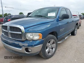 2005 Dodge 1500 SLT with VIN 1D7HA18N05S207978, listed as a IAAI auction lot 42072297 with 194,699 mi miles. Bid and sale history available at carsss.com. Image 2.