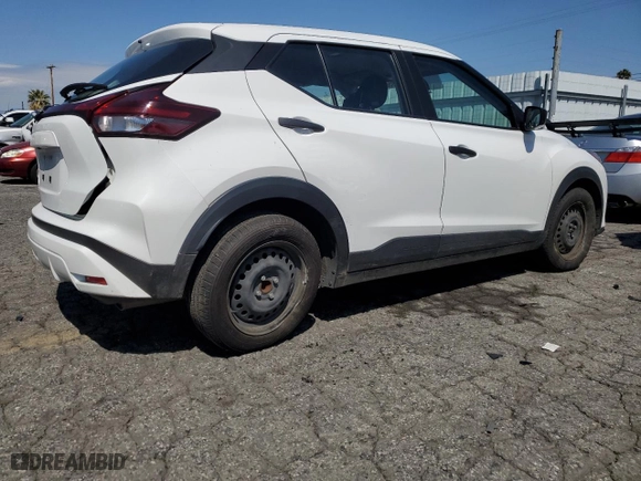 2023 Nissan Kicks S with VIN 3N1CP5BV7PL511848, listed as a Copart auction lot 49501005 with 75,900 mi miles and Salvage Title. Bid and sale history available at carsss.com. Image 3.