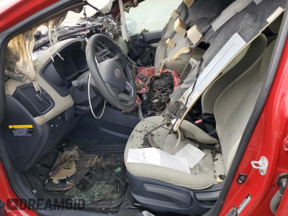 2013 Kia Rio LX with VIN KNADM4A38D6269580, listed as a Copart auction lot 71320864 with Not Provided miles and Non Repairable. Bid and sale history available at DreamBid. Image 7.