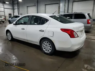 2012 Nissan Versa S with VIN 3N1CN7AP3CL800787, listed as a Copart auction lot 47553145 with 253,628 mi miles and Salvage Title. Bid and sale history available at carsss.com. Image 2.