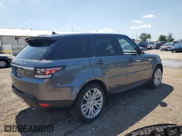 2016 Land Rover Range Rover Sport HSE with VIN SALWR2KF8GA662693, listed as a Copart auction lot 61633615 with 112,135 mi miles and Clean title. Bid and sale history available at DreamBid. Image 3.