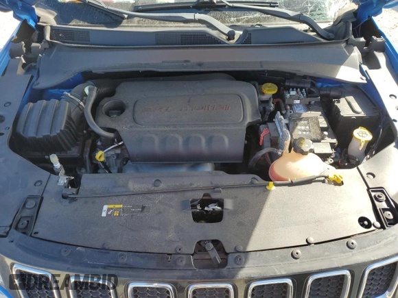 2019 Jeep Compass Altitude with VIN 3C4NJCBB0KT820023, listed as a Copart auction lot 87599455 with 53,231 mi miles and Non Repairable. Bid and sale history available at carsss.com. Image 12.