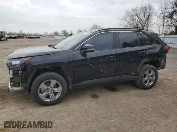 2023 Toyota RAV4 Hybrid XLE Premium with VIN 2T3BWRFVXPW159905, listed as a Copart auction lot 54677155 with 68,268 mi miles and Salvage title. Bid and sale history available at DreamBid. Image 1.