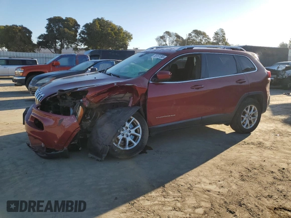 2017 Jeep Cherokee Latitude with VIN 1C4PJMCS8HW657864, listed as a Copart auction lot 89151365 with 81,549 mi miles and Salvage title. Bid and sale history available at DreamBid. Image 1.