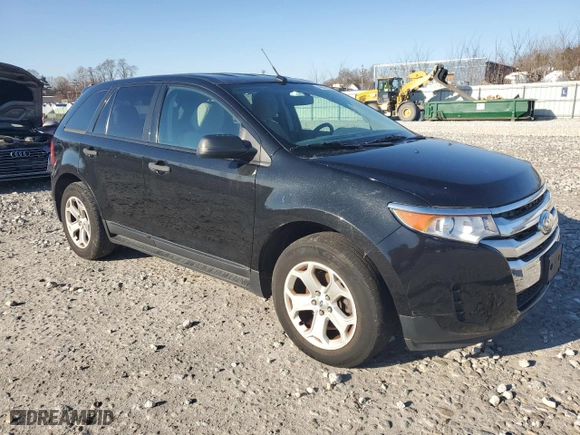 2013 Ford Edge SE with VIN 2FMDK3G94DBC41786, listed as a Copart auction lot 49638165 with 133,791 mi miles and Clean Title. Bid and sale history available at carsss.com. Image 4.