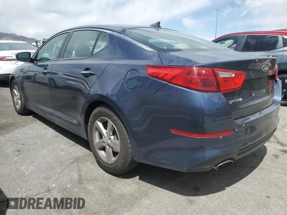 2015 Kia Optima LX with VIN 5XXGM4A73FG483223, listed as a Copart auction lot 53904175 with 76,356 mi miles and Clean Title. Bid and sale history available at carsss.com. Image 2.