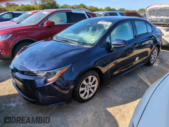 2024 Toyota Corolla LE with VIN 5YFB4MDE4RP104598, listed as a Copart auction lot 87618085 with 17,772 mi miles and Clean Title. Bid and sale history available at carsss.com. Image 1.