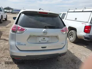 2015 Nissan Rogue SV with VIN 5N1AT2MKXFC755212, listed as a IAAI auction lot 41568466 with 118,449 mi miles. Bid and sale history available at carsss.com. Image 16.