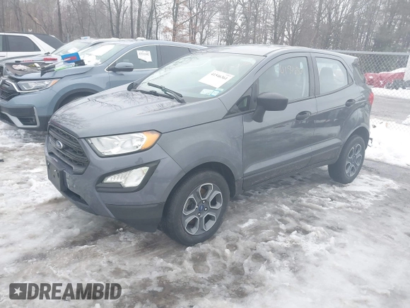 2020 Ford EcoSport S with VIN MAJ6S3FLXLC333600, listed as a IAAI auction lot 41546361 with 47,834 mi miles and . Bid and sale history available at DreamBid. Image 18.