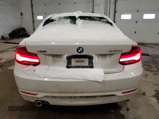 2021 BMW 2 Series 230i xDrive with VIN WBA2J3C07M7H38474, listed as a Copart auction lot 45351335 with 11,168 mi miles and Salvage Title. Bid and sale history available at carsss.com. Image 6.