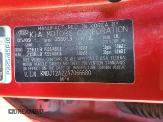 2010 Kia Soul + with VIN KNDJT2A22A7066680, listed as a Copart auction lot 41416425 with 197,859 mi miles and Non Repairable. Bid and sale history available at carsss.com. Image 13.