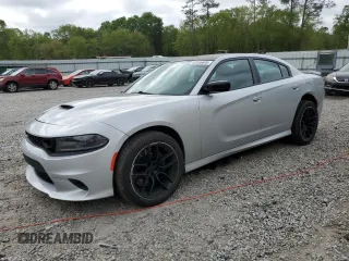 2019 Dodge Charger R/T with VIN 2C3CDXCT3KH721495, listed as a Copart auction lot 52066695 with 61,666 mi miles and Salvage Title. Bid and sale history available at DreamBid. Image 1.