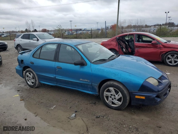 2000 Pontiac Sunfire SE with VIN 1G2JB5249Y7282240, listed as a Copart auction lot 48463075 with NaN miles and Salvage Title. Bid and sale history available at carsss.com. Image 4.