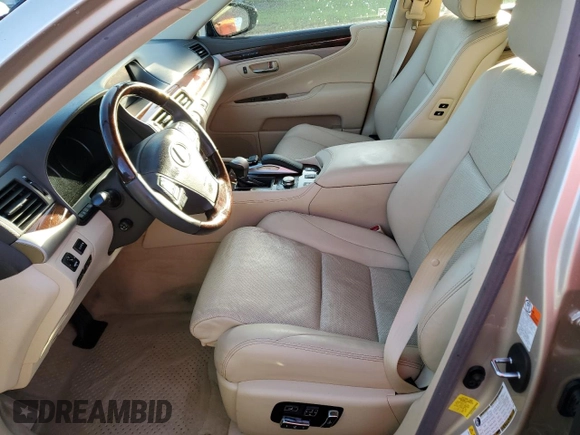 2017 Lexus LS with VIN JTHBL5EF5H5145462, listed as a Copart auction lot 74207494 with 0 mi miles and Salvage Title. Bid and sale history available at carsss.com. Image 7.