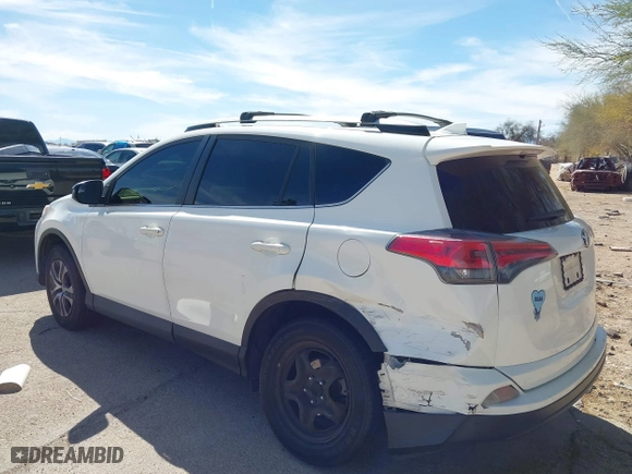 2017 Toyota RAV4 LE with VIN JTMZFREV0HJ116626, listed as a IAAI auction lot 41809294 with 110,114 mi miles. Bid and sale history available at carsss.com. Image 6.