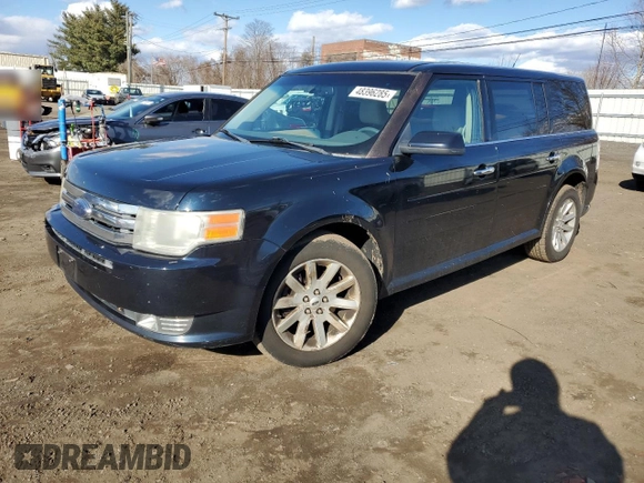2009 Ford Flex SEL with VIN 2FMEK62C69BA00604, listed as a Copart auction lot 48396285 with 169,415 mi miles and Clean Title. Bid and sale history available at carsss.com. Image 1.