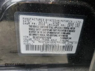 2016 Nissan Sentra SV with VIN 3N1AB7AP8GY214319, listed as a Copart auction lot 54798545 with 160,808 mi miles and Clean Title. Bid and sale history available at DreamBid. Image 12.