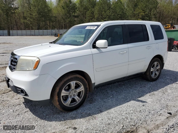 2013 Honda Pilot EX-L with VIN 5FNYF4H71DB057695, listed as a Copart auction lot 51253785 with 147,701 mi miles and Salvage Title. Bid and sale history available at carsss.com. Image 1.