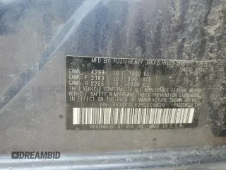 2017 Subaru Impreza Special Sports with VIN 4S3GKAL62H3609339, listed as a Copart auction lot 63848665 with 116,972 mi miles and Salvage title. Bid and sale history available at DreamBid. Image 12.