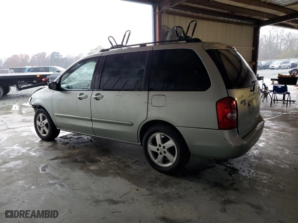 2003 Mazda MPV LX with VIN JM3LW28J230336720, listed as a Copart auction lot 80461414 with 207,114 mi miles and Salvage Title. Bid and sale history available at carsss.com. Image 2.
