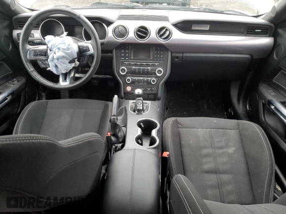 2021 Ford Mustang EcoBoost with VIN 1FA6P8TH7M5116896, listed as a Copart auction lot 38178004 with 36,035 mi miles and Salvage title. Bid and sale history available at DreamBid. Image 8.