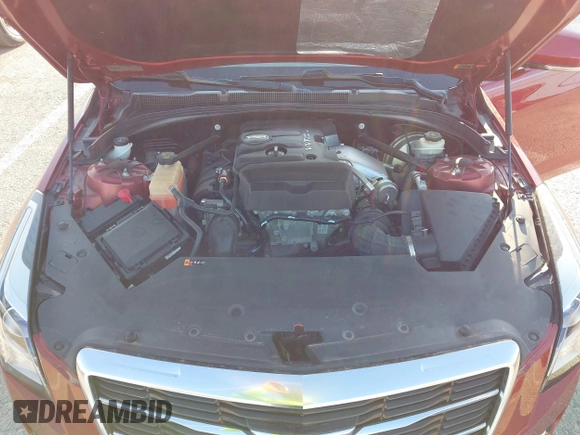 2015 Cadillac ATS Sedan Luxury RWD with VIN 1G6AB5RX7F0101320, listed as a IAAI auction lot 41851962 with 34,072 mi miles. Bid and sale history available at carsss.com. Image 10.
