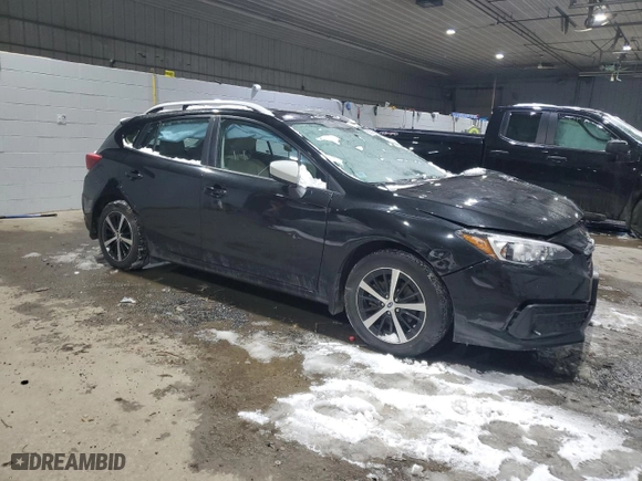 2023 Subaru Impreza Premium with VIN 4S3GTAD68P3708712, listed as a Copart auction lot 89385985 with 39,476 mi miles and Salvage Title. Bid and sale history available at carsss.com. Image 4.