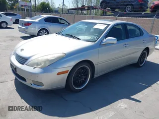 2003 Lexus ES 300 with VIN JTHBF30G130098626, listed as a IAAI auction lot 42042502 with 266,216 mi miles and . Bid and sale history available at DreamBid. Image 2.