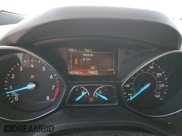 2018 Ford Escape S with VIN 1FMCU0F73JUA30332, listed as a Copart auction lot 56259075 with 62,506 mi miles and Salvage title. Bid and sale history available at DreamBid. Image 9.