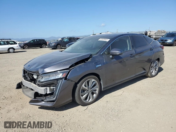 2019 Honda Clarity Plug-In Hybrid Touring with VIN JHMZC5F33KC003813, listed as a Copart auction lot 53920945 with 56,998 mi miles and Salvage Title. Bid and sale history available at carsss.com. Image 1.