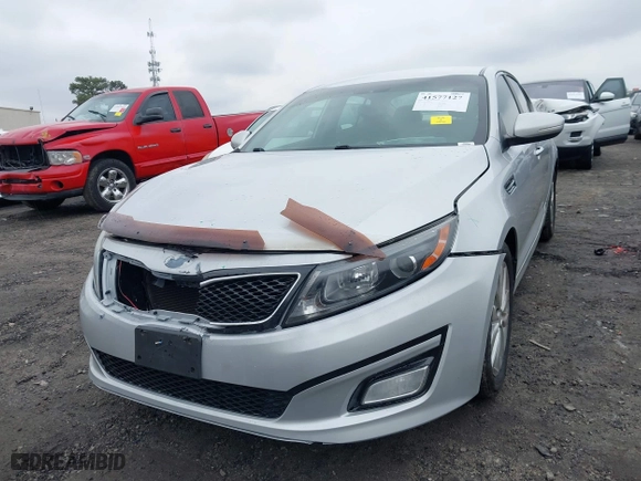 2014 Kia Optima EX with VIN 5XXGN4A7XEG304462, listed as a IAAI auction lot 41577127 with 198,894 mi miles. Bid and sale history available at carsss.com. Image 6.