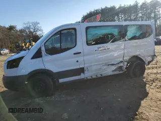 2019 Ford Transit XL with VIN 1FMZK1ZM8KKB85107, listed as a Copart auction lot 78525913 with 88,509 mi miles and Salvage Title. Bid and sale history available at carsss.com. Image 1.