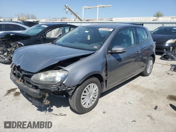 2011 Volkswagen Golf с VIN WVWAA7AJ6BW036972, выставлен на аукционе Copart как лот 52315395 с пробегом 132 561 миль миль и Списание • Salvage title. История ставок и продаж доступна на DreamBid. Изображение 1.